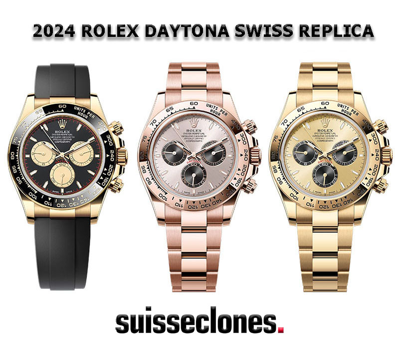 2023 Rolex's Grand Release: The Suisseclones.dj 2024 Daytona Swiss Replica Superclone Collection With 4131 And 4132 Swiss Cloned Movements