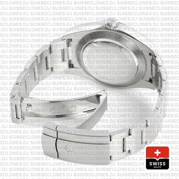 Rolex Air-king 40mm Ref: 116900 Black Dial 904l Steel Swiss Replica Superclone Watch