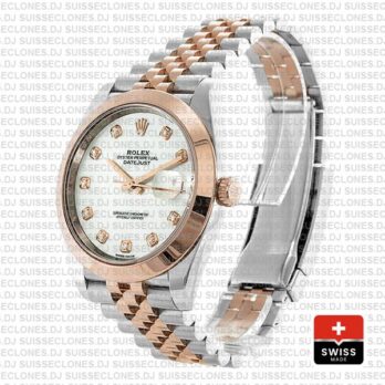 Rolex Datejust 41 Two-Tone Rose Gold Jubilee Bracelet