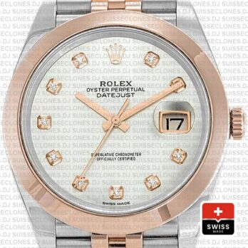 Rolex Datejust 41 Two-Tone Rose Gold Jubilee Rolex Replica Watch