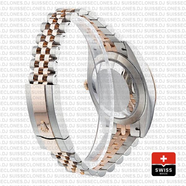 Rolex Datejust 41 Jubilee 2 Tone 18k Rose Gold Swiss Replica