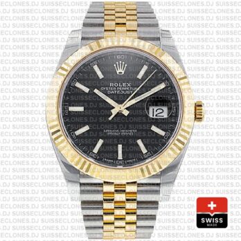 Rolex Datejust Jubilee Bracelet Two-Tone 18k Yellow Gold