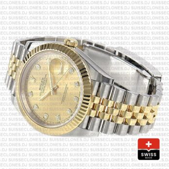 Rolex Datejust Two-Tone Jubilee Bracelet 18k Yellow Gold