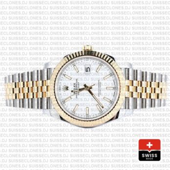 Rolex Oyster Perpetual Datejust 41 Jubilee Two-Tone 18k Yellow Gold