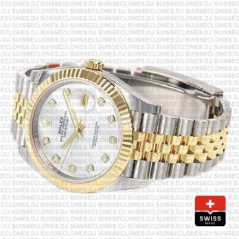 Rolex Datejust 41mm Jubilee Bracelet Two-Tone 18k Yellow Gold