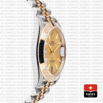 Rolex Datejust 41mm Two-Tone Gold Dial Jubilee Bracelet