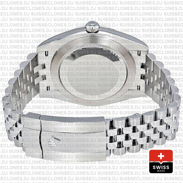 Rolex Datejust 41 Jubilee Steel 18k White Gold Swiss Replica