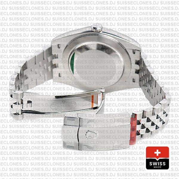 Rolex Datejust 41 Jubilee Steel 18k White Gold Swiss Replica