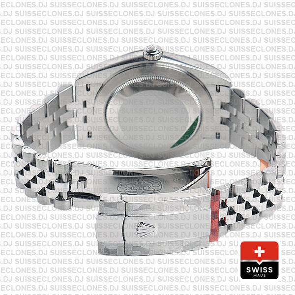 Rolex Datejust 41 Jubilee Steel 18k White Gold Swiss Replica
