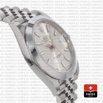 Rolex Datejust 41mm Steel Silver Dial