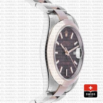 Rolex Datejust 41mm Chocolate Dial Rose Gold Replica