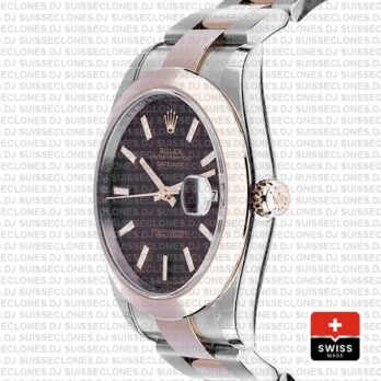 Rolex Datejust 41mm Chocolate Dial Rose Gold
