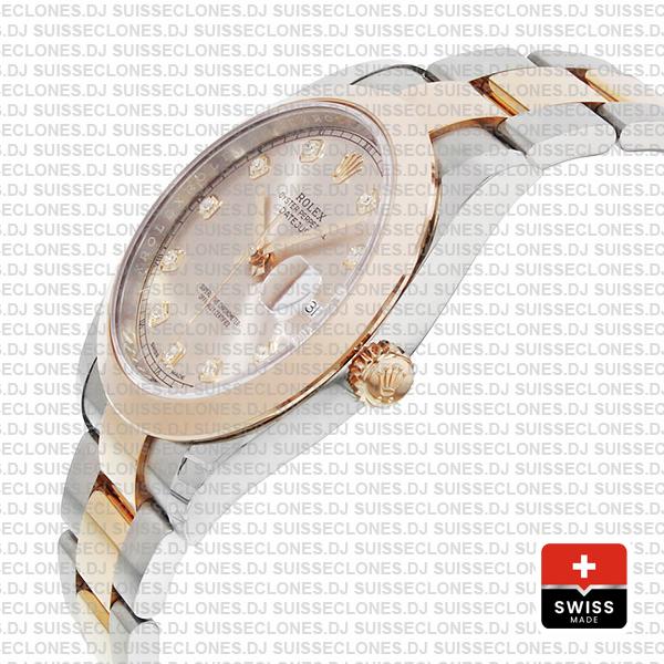 Rolex Datejust 41mm Two-Tone 18k Rose Gold