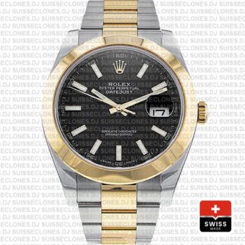 Rolex Datejust Two-Tone 18k Yellow Gold/904L Steel Bracelet