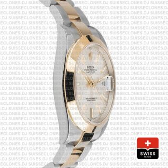 Rolex Datejust 41 Silver Dial Two-Tone Watch Rolex Replica