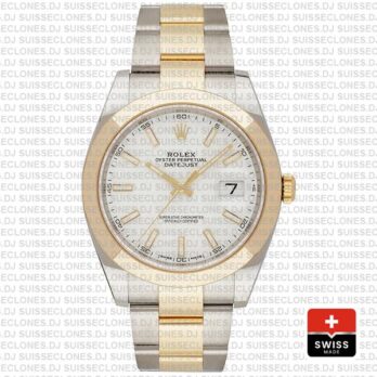 Rolex Oyster Perpetual Datejust Two-Tone 18k Yellow Gold