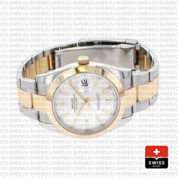 Rolex Datejust 41 Two Tone White Dial Replica