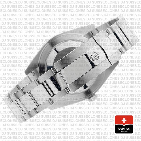 Rolex Datejust 41 Oyster Steel 18k White Gold Swiss Replica