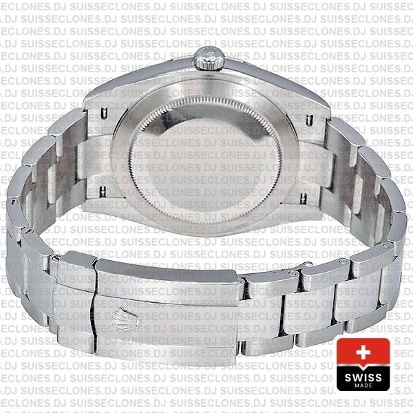 Rolex Datejust 41 Oyster Steel 18k White Gold Swiss Replica