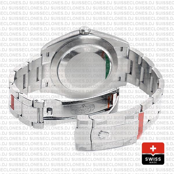 Rolex Datejust 41 Oyster Steel 18k White Gold Swiss Replica