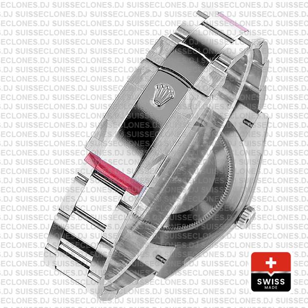 Rolex Datejust 41 Oyster Steel 18k White Gold Swiss Replica