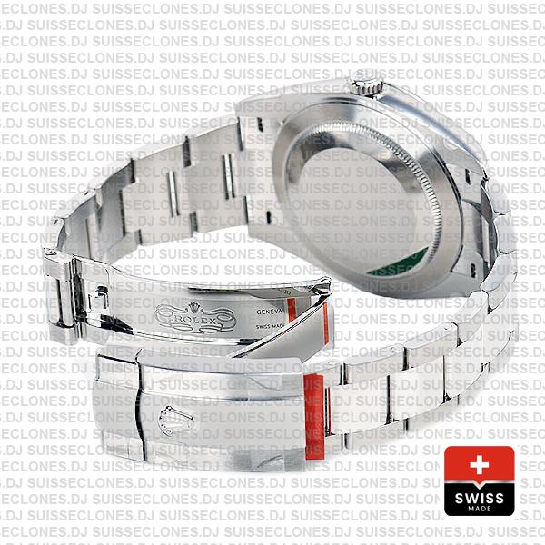 Rolex Datejust 41 Oyster Steel 18k White Gold Swiss Replica