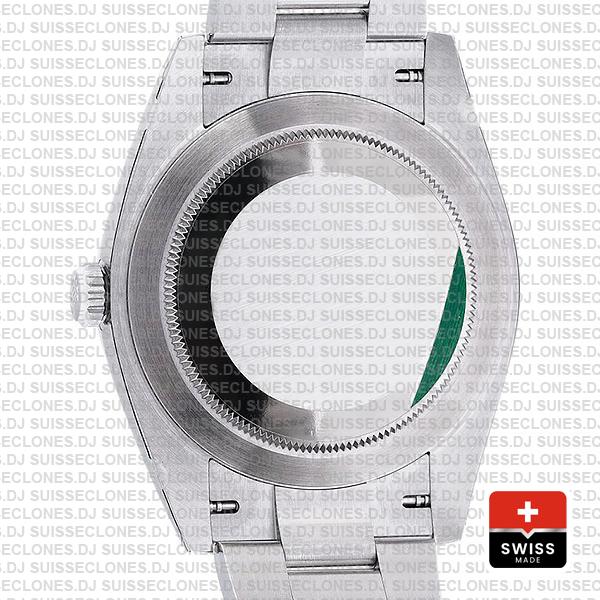 Rolex Datejust 41 Oyster Steel 18k White Gold Swiss Replica