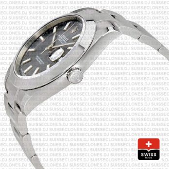 Rolex Datejust 41mm Grey Dial Oyster Swiss Replica Watch