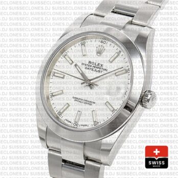 Rolex Datejust 41 904L Steel White Dial Oyster