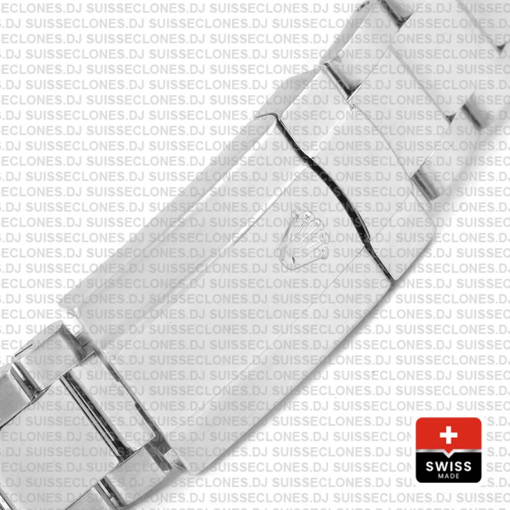 Rolex Datejust Ii Steel White Gold Blue Arabic Numerals Watch 116334 247967 B