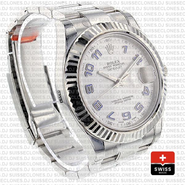 Rolex Datejust ΙΙ 41mm Silver Arabic Dial