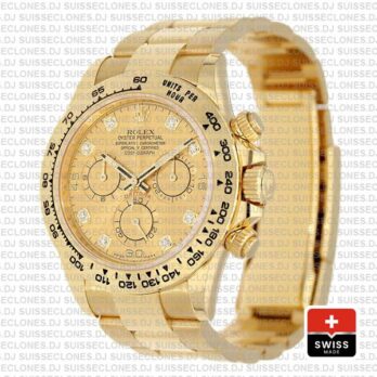 Rolex Cosmograph Daytona 40mm 18k Yellow Gold 904L Stainless Steel
