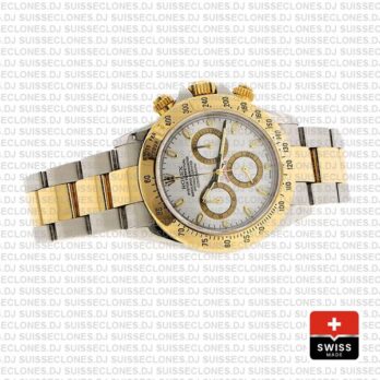 Rolex Daytona 2 Tone White 40mm 116523