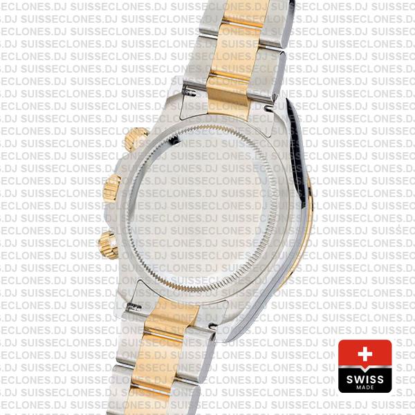 Rolex Cosmograph Daytona 2-tone 18k Yellow Gold/904l Steel Ref.126503 Gold Dial Stick Markers 40mm Cal.4131 Swiss Replica Super Clone