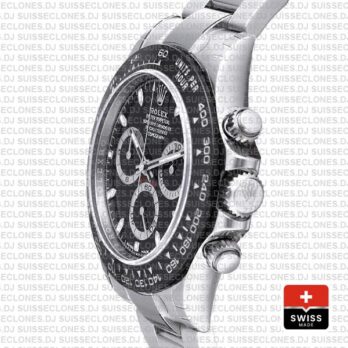 Rolex Daytona Black Dial 2016 Ceramic Bezel 40mm Replica Watch