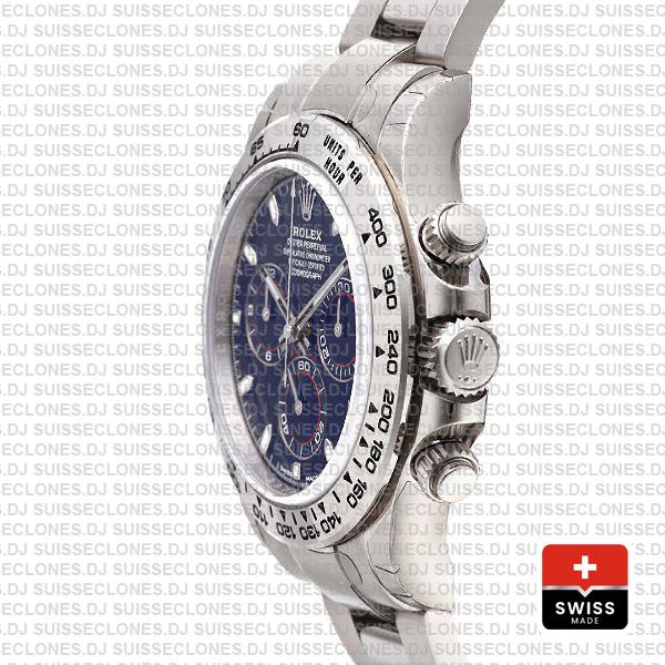 Rolex Daytona 2016 White Gold Blue 116503 40mm Replica