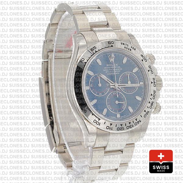 Rolex Daytona 2016 White Gold Blue 116503 40mm Replica