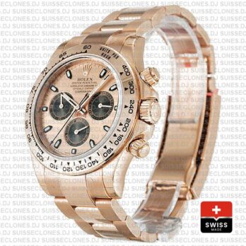 Rolex Daytona Rose Gold Panda Gold 40mm 116505