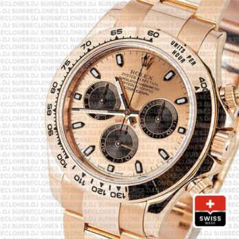 Rolex Daytona Rose Gold Panda Gold 40mm 116505