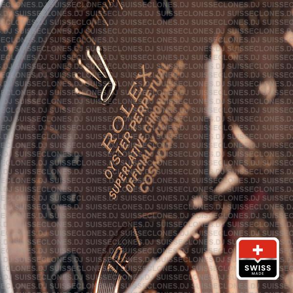 Rolex Daytona Rubber Rose Gold Chocolate Ceramic 40mm 116515ln