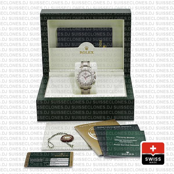 Rolex Daytona Ss White Gold Meteorite 40mm 116509