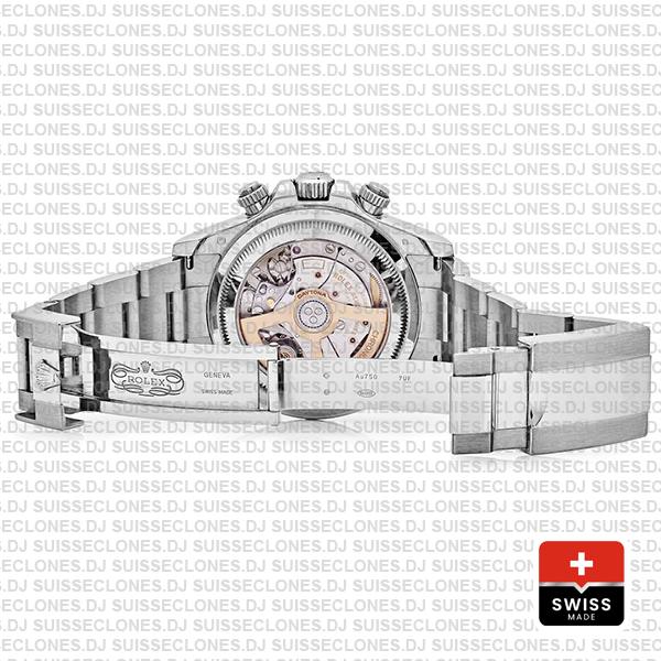 Rolex Cosmograph Daytona Le Mans 18k White Gold Panda Black Dial 40mm Ref:126529ln Swiss Replica Superclone Watch