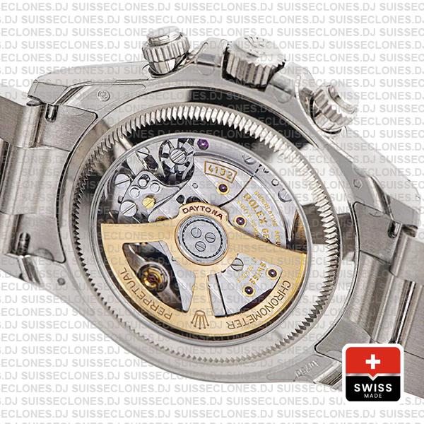 Rolex Cosmograph Daytona Le Mans 18k White Gold Panda Black Dial 40mm Ref:126529ln Cal.4132 Swiss Replica Super Clone 2024 New Model