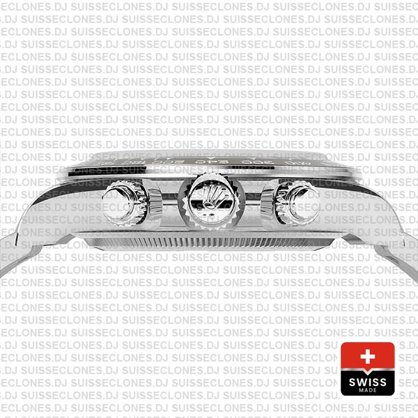 Rolex Cosmograph Daytona Platinum Ref.126506 Ice Blue Dial Stick Markers 40mm Cal.4131 Swiss Replica Super Clone 2024 New Model