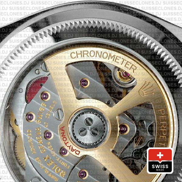 Rolex Cosmograph Daytona Platinum Ref.126506 Ice Blue Dial Stick Markers 40mm Cal.4131 Swiss Replica Super Clone 2024 New Model