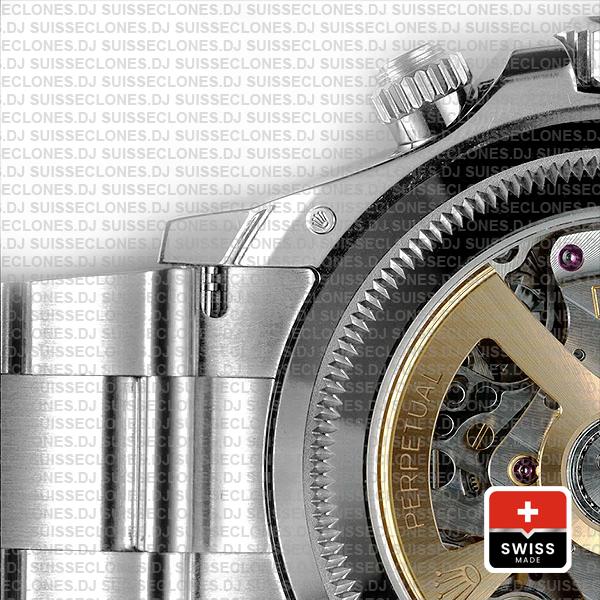 Rolex Cosmograph Daytona Platinum Ref.126506 Ice Blue Dial Stick Markers 40mm Cal.4131 Swiss Replica Super Clone 2024 New Model