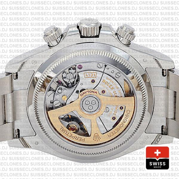 Rolex Cosmograph Daytona Platinum Ref.126506 Ice Blue Dial Stick Markers 40mm Cal.4131 Swiss Replica Super Clone 2024 New Model