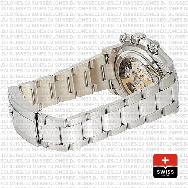Rolex Cosmograph Daytona Platinum Ref.126506 Ice Blue Dial Stick Markers 40mm Cal.4131 Swiss Replica Super Clone 2024 New Model