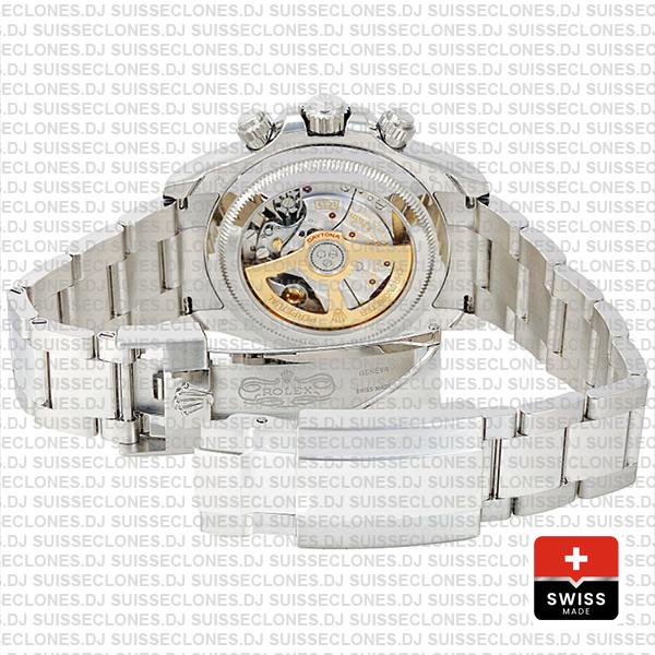 Rolex Cosmograph Daytona Platinum Ref.126506 Ice Blue Dial Stick Markers 40mm Cal.4131 Swiss Replica Super Clone 2024 New Model