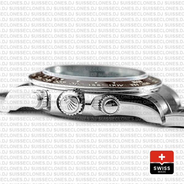 Rolex Cosmograph Daytona Platinum Ref.126506 Ice Blue Dial Stick Markers 40mm Cal.4131 Swiss Replica Super Clone 2024 New Model